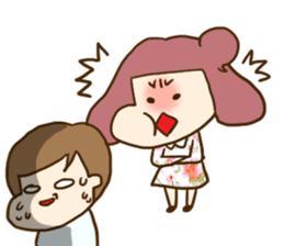 Extremely cute couple sticker #8999514