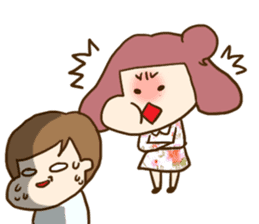 Extremely cute couple sticker #8999514