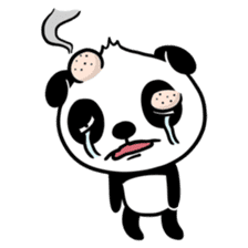 Weird Panda 2 sticker #8999543