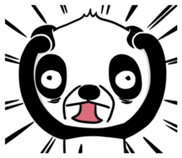 Weird Panda 2 sticker #8999546