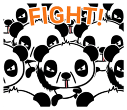 Weird Panda 2 sticker #8999549