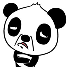 Weird Panda 2 sticker #8999554
