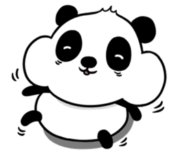 Weird Panda 2 sticker #8999557