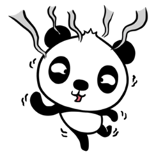 Weird Panda 2 sticker #8999561