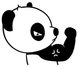 Weird Panda 2 sticker #8999567