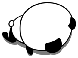 Weird Panda 2 sticker #8999571