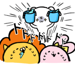 very very funny bear's winter sticker #8999707