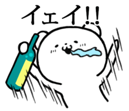 very very funny bear's winter sticker #8999718