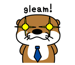 Otter poppa (English) sticker #9000053