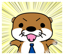 Otter poppa (English) sticker #9000055