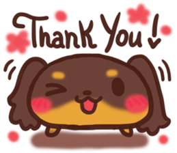 Daifuku-Wanwan sticker #9000261