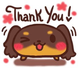 Daifuku-Wanwan sticker #9000261