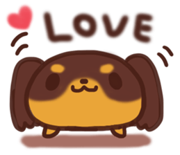 Daifuku-Wanwan sticker #9000271