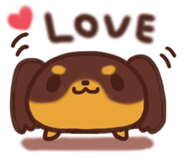 Daifuku-Wanwan sticker #9000271