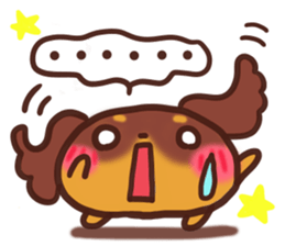 Daifuku-Wanwan sticker #9000273