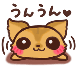 Daifuku-Wanwan sticker #9000274