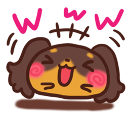 Daifuku-Wanwan sticker #9000280