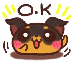 Daifuku-Wanwan sticker #9000285