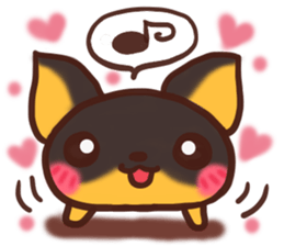 Daifuku-Wanwan sticker #9000290