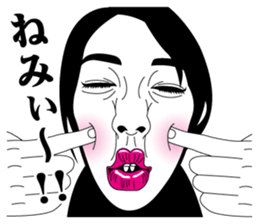 Strange face all stars 22. sticker #9000423