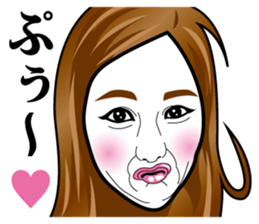 Strange face all stars 22. sticker #9000439