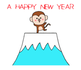 monkey sticker 2016 sticker #9000460