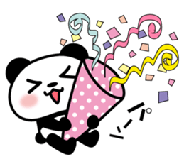 nobody but a panda 3 sticker #9000523