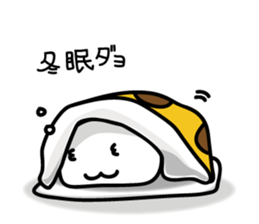 cat&parakeet3 sticker #9000540