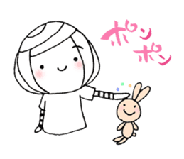 writing brush girl vol.9 sticker #9000616