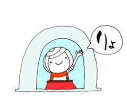 writing brush girl vol.9 sticker #9000622