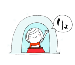 writing brush girl vol.9 sticker #9000622