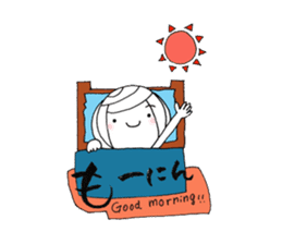 writing brush girl vol.9 sticker #9000640