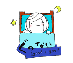 writing brush girl vol.9 sticker #9000641