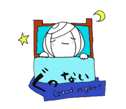 writing brush girl vol.9 sticker #9000641