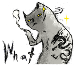 Meow mo cats 2 sticker #9000916