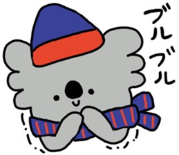 A Happy new year. New Year's card sticker #9001006