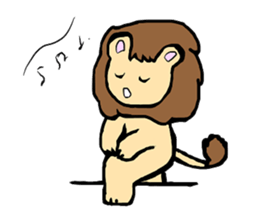 Operatic Lions sticker #9001066