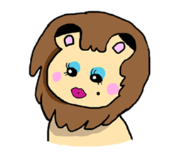 Operatic Lions sticker #9001073