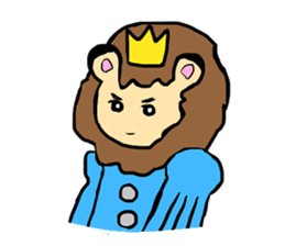 Operatic Lions sticker #9001079