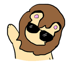 Operatic Lions sticker #9001083