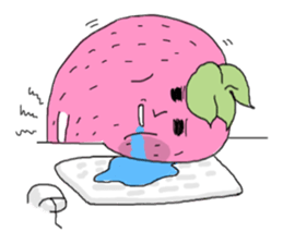 Strawberry Hearts sticker #9001643