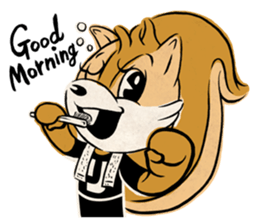 "Normal Squirrel's Life2" sticker #9001744