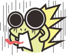 Low key Frog sticker #9002143