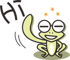 Low key Frog sticker #9002146