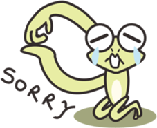 Low key Frog sticker #9002147