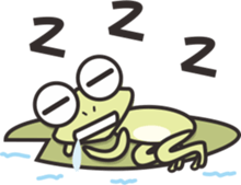 Low key Frog sticker #9002150