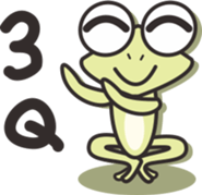 Low key Frog sticker #9002159