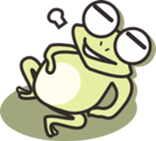 Low key Frog sticker #9002163