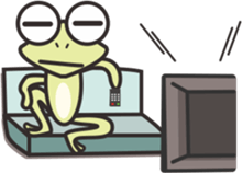 Low key Frog sticker #9002170