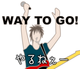 Rock'n Roll idols shout! sticker #9002180